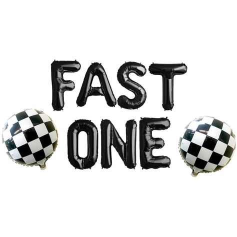 Car Racer 1st Birthday Theme, First Birthday Fast One, Fast One Birthday Party Decorations, A Fast One Birthday Party, One Fast Birthday, Nascar First Birthday Party, Fast One First Birthday Party, Race Car First Birthday Party Ideas, Fast One Birthday