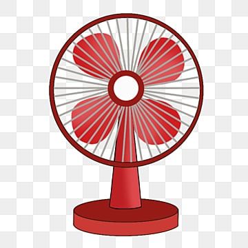 Electric Fan Drawing, Fan Clipart, Electricity Art, Red Texture Background, Red Clipart, Red Desk, Fan Image, Stand Fan, Fan Drawing