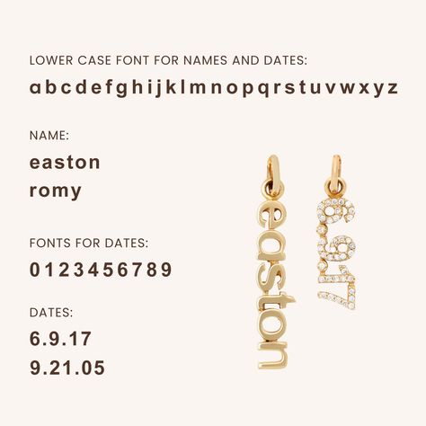 Part of our Madi Nelson x Tiny Tags Collection, customize this vertically hanging name necklace with your name, your child's name, someone special's name or even your favorite word. Combine the names of your loved ones, or mix and match with a special date! The options are endless but the result is always beautiful. lowercase letters only; no special characters vermeil: sterling silver base with 100+ mls of 24k gold hangs on a gold filled chain maximum 10 letters  also available in sterling silver + 14k yellow gold letter sizes range from 1mm-5.7mm wide + 3.8mm - 5.3mm tall Madi Nelson, Date Necklace, Tiny Tags, Mama Necklace, Nameplate Necklace, Circle Necklace, Circle Pendant, Chain Choker, Pendant Bracelet