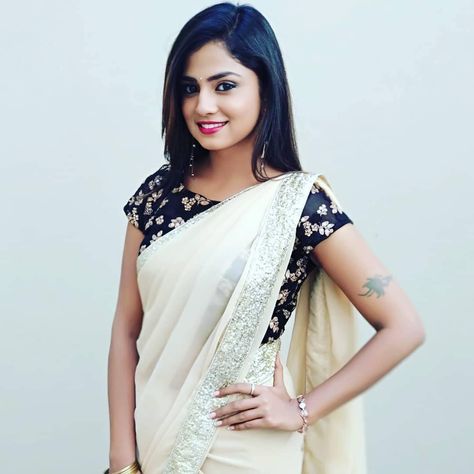 Raksha Gowda, Saree