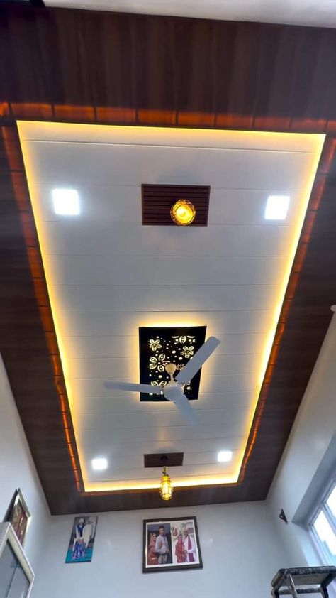 Hall Simple Design, Pvc Design For Hall, Pvc Ceiling Panels Living Rooms, False Ceiling Living Room Modern Design Luxury, Pvc Ceiling Design Hall, Lighter Tricks, Ali Ansari, Latest Door Designs, Colorful Bedroom Design