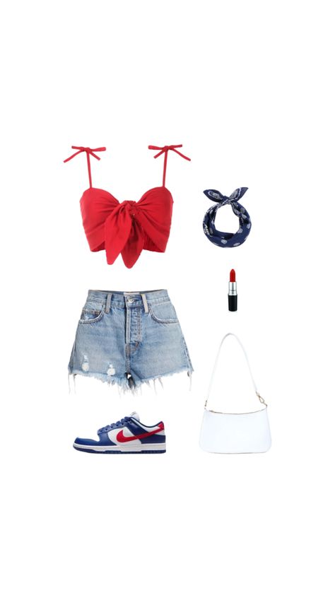 Fourth Of July Outfit Inspiration, Aesthetic Fourth Of July Outfits, Fourth Of July Outfits For Women, Fourth Of July Fits, Cute Fourth Of July Outfits, 4th Of July Fits, Cute 4th Of July Outfits, Prom Usa, 4th Outfits