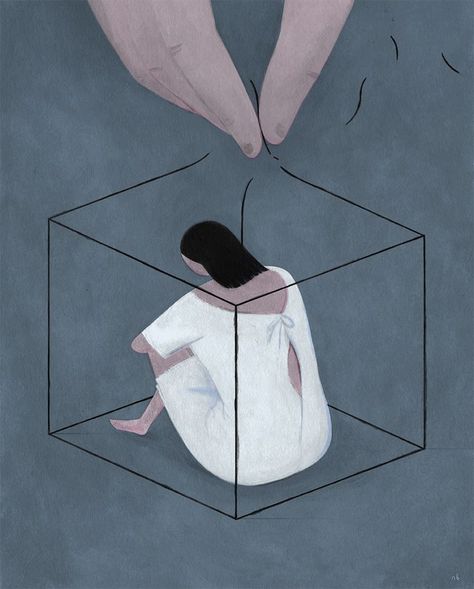 Trapped | Naftali Beder Illustration Trapped Illustration, American Illustration, Artist Websites, Magazine Art, Game Design