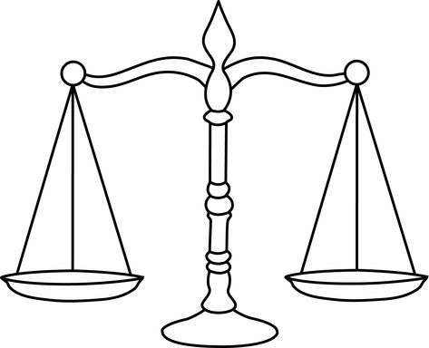 An Unpunished Situation Scale Of Justice Drawing, Libra Scale Drawing, Scale Art Drawing, Scales Of Justice Drawing, Libra Scales Drawing, Scales Drawing, Justice Drawing, Scales Of Justice Tattoo, Scales Of Justice Art