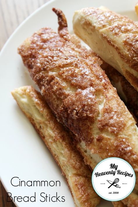 Cinnamon Bread Sticks, Cinnamon Breadsticks, My Heavenly Recipes, Cinnamon Bread Easy, Homemade Breadsticks, Cinnamon Bread Recipe, Heavenly Recipes, Bread Sticks Recipe, Bread Sticks