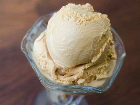 Bi-Rite Creamery's Salted Caramel Ice Cream Creme Brulee Ice Cream, Caramel Ice Cream Recipe, Serious Eats Recipes, Scoop Of Ice Cream, Salted Caramel Ice Cream, Leftover Halloween Candy, Caramel Ice Cream, Cream Kitchen, Caramel Topping