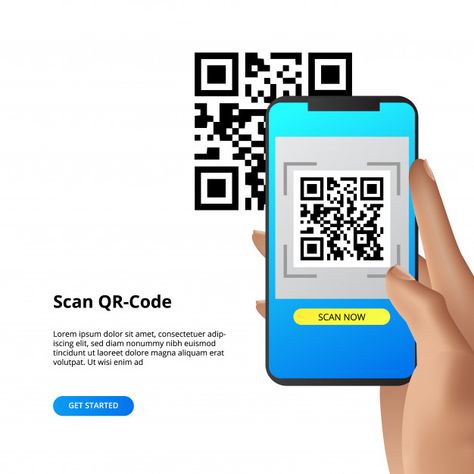 Qr code scanning camera smartphone concept for payment or everything. | Premium Vector #Freepik #vector #people #technology #hand #template Smartphone Concept, Hand Template, Qr Scanner, Scanner App, Digital Marketing Design, Vector People, Business Illustration, Online Surveys, Graphic Editing