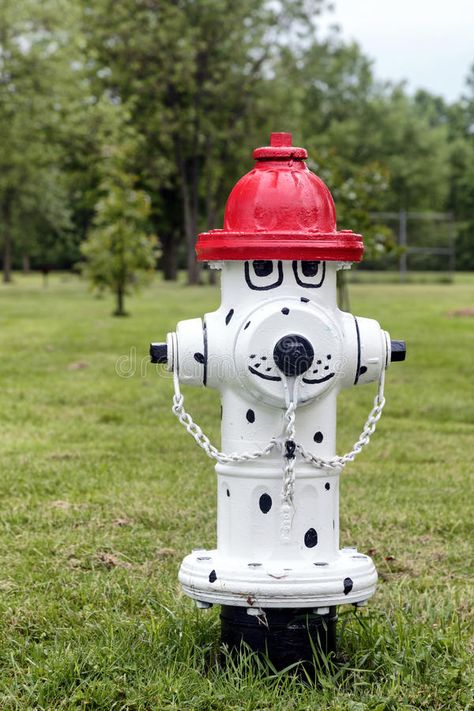 Decorative Fire Hydrant stock image. Image of industry - 41700261 Fire Hydrant Craft, Fire Dept Decor, Dog Fire Hydrant, Fire Hat, Hot Tub Pergola, Firefighter Crafts, Street Art Illusions, Firefighter Home Decor, Sidewalk Chalk Art