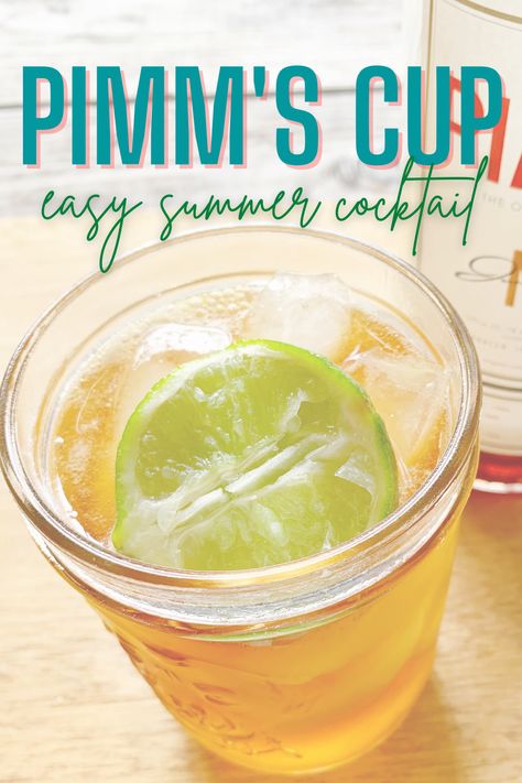 Pimms Cup Recipe, Pimm's Cup, Pimms Cup, Pretty Cocktails, Lime Margarita, Navy Wife, Frugal Meals, Coconut Lime, Health Drink