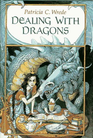 Dealing With Dragons, Enchanted Forest Chronicles, Middle Grade Fantasy, Ella Enchanted, Dragon Princess, The Enchanted Forest, Fantasy Book Series, Art Of Manliness, Dragon Figurines