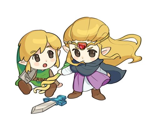 Princesa Zelda, Zelda Funny, Little Misfortune, Link Zelda, Zelda Art, Legend Of Zelda Breath, Zelda Breath, Art Prompts, Breath Of The Wild