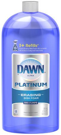 to remove grease stains from clothing:  Dawn Direct Foam Dishwashing Foam Refill-Fresh Rapids-31 oz., 915 milliter: Health & Personal Care Dawn Platinum, Remove Grease Stain, Free Coupons By Mail, Fresh Dishes, Dawn Dish Soap, Liquid Laundry Detergent, Liquid Dish Soap, Grease Stains, Dishwasher Soap