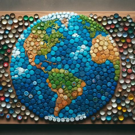 bottle cap art