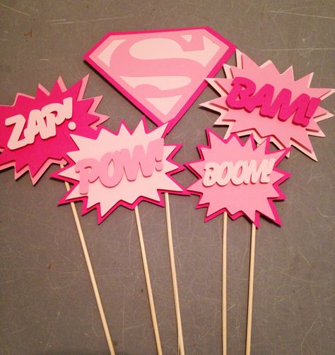 Batgirl Party, Supergirl Party, Supergirl Birthday, Girl Superhero Party, Superhero Baby Shower, Batman Birthday Party, Girl Bday Party, Batman Party, Batman Birthday