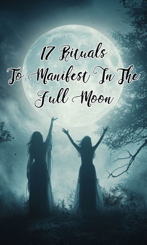 17 Easy Rituals To Manifest And Release During The Full Moon - On Your Journey Full Moon Spells, Full Moon Meditation, Full Moon Phases, Next Full Moon, Moon Phase Calendar, Moon Spells, Releasing Negative Energy, Full Moon Night, Healing Spells