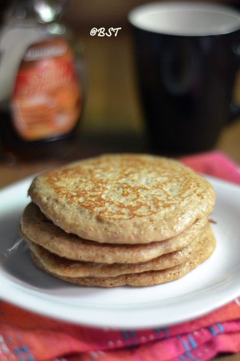 Wholemeal Flour Recipes, Wholemeal Pancakes, Muslim Food, No Flour Pancakes, House Work, Breakfast Sweets, Halal Recipes, Food Breakfast, Flour Recipes