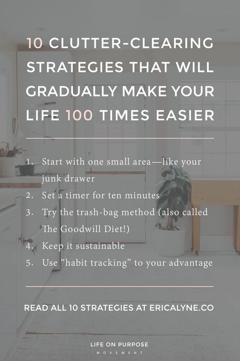 10 Clutter-Clearing Strategies that Will Gradually Make Your Life 100 Times Easier #simplify #declutter #declutteringyourhome Clearing Out Clutter, Clear Clutter, Unclog Drain, Too Much Stuff, Clutter Control, Start Living Life, Declutter Your Life, Simplifying Life, Todo List