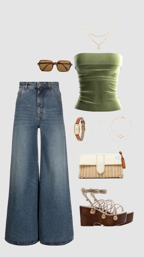 #oufit #fashioninspo Niche Aesthetic, Aesthetic Summer Outfits, Chique Outfit, Elegante Casual, Elegantes Outfit, Aesthetic Outfit, Aesthetic Summer, Mode Inspo, Cute Simple Outfits