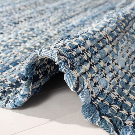 Coastal Area Rugs, Safavieh Rug, Area Rug Blue, Polyester Rugs, Rug Blue, Flat Weave Rug, Cotton Rug, Blue Rug, Merino Wool Blanket