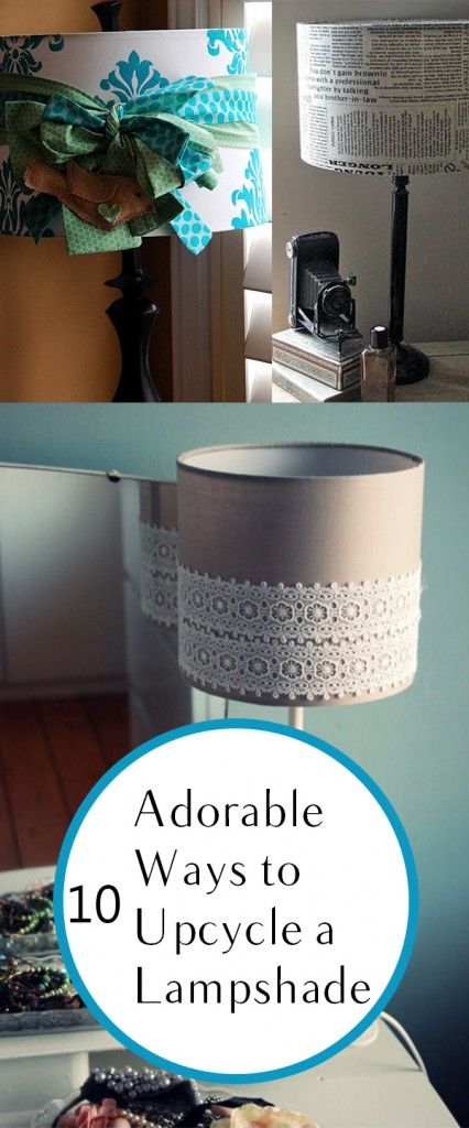 10 Adorable Ways to Upcycle a Lampshade. DIY, DIY home projects, home décor, home, dream home, DIY kitchen, DIY kitchen projects, weekend DIY projects. Weekend Diy Projects, Lampshade Diy, Diy Kitchen Projects, Lampe Diy, Lampshade Makeover, Diy Home Projects, Lamp Makeover, Diy Lamp Shade, Kitchen Diy