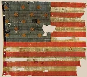 The Flag that Flew over Fort McHenry during the bombardment by English Ships during the War of 1812, that inspired the Star Spangled Banner penned By Francis Scott Key. Francis Scott Key, Smithsonian Museum, Wilde Westen, Historia Universal, History Nerd, Star Spangled Banner, Home Of The Brave, Rosa Parks, Star Spangled