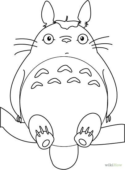 How to Draw Totoro: 14 Steps (with Pictures) - wikiHow Totoro Drawing, Totoro Party, Totoro Art, Studio Ghibli Art, Ghibli Art, Cowboy Bebop, My Neighbor Totoro, Hayao Miyazaki, Roronoa Zoro