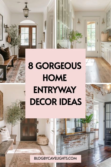 🏡 Looking for fresh home entry ideas? Check out our top 8 home entryway decor tips to make a grand first impression. Read the full article now! 🚪 Front Door Entryway Ideas Foyers, Entry Way Hallway Ideas, Foyer Decorating Entryway Luxury Homes, Foyers Ideas Entryway, Long Foyer Ideas Entryway, Small Foyer Ideas Entryway Entrance, Open Foyer Ideas Entryway, Large Entryway Ideas, Entry Hallway Ideas