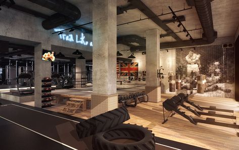 Dream Gym, Gym Design Interior, Glass Facade, Reformer Pilates, Gym Interior, Home Gym Design, Boxing Gym, Gym Room, Gym Decor