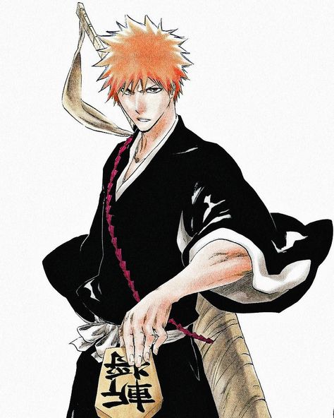 Ichigo Kurosaki Wallpaper, Ichigo Manga, Bleach Pictures, Kubo Tite, Baby Wolf, Bleach Anime Art, Anime Drawing Books, Kurosaki Ichigo, Ichigo Kurosaki