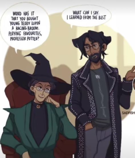 Teddy Lupin, Harry Porter, Yer A Wizard Harry, Harry Potter Comics, Harry Potter Headcannons, Harry Potter Jokes, Harry Potter Marauders, Harry Potter Love, Harry Potter Obsession