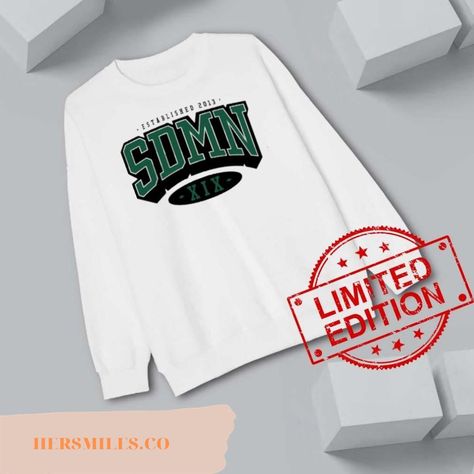 Sdmn Varsity shirt Check more at https://hersmiles.co/product/sdmn-varsity-shirt-7095/ Varsity Shirt Design, Conference Merch, Varsity T Shirt, Varsity Shirt, Varsity Tees, University Tshirt, Varsity Letter, Thanksgiving Holiday, Club Shirts