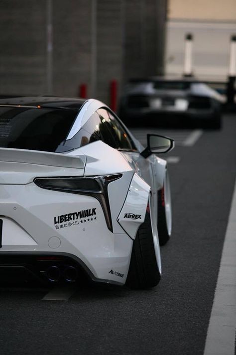 Lexus Lc500 Liberty Walk, Lexus Lc 500 Wallpaper, Lexus Lc500 Modified, Lexus Lc500 Wallpaper, White Lexus, Lc 500, Lexus Lc500, White Cars, Asian Muscle