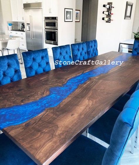 Home Bar Table, Live Edge Furniture, Style Royal, Wooden Table Top, Live Edge Dining Table, Kitchen Dining Tables, Live Edge Table, Dining Table Top, Wood Bar