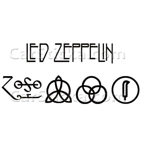 Led Zepplin Zoso Tattoo Led Zeppelin, Led Zeppelin Symbols Tattoo, Led Zeppelin Font, Led Zeppelin Symbols, Thank You Led Zeppelin, Since I've Been Loving You Led Zeppelin, My Top 3, John Paul Jones, Music Tattoo