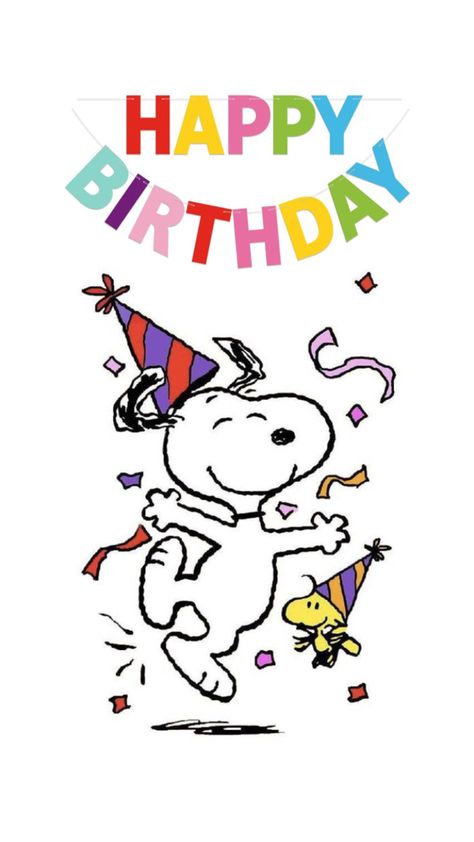 Feliz cumpleaños snoopy Snoopy Birthday Wallpaper, Happy Birthday Snoopy, Peanuts Birthday, Snoopy Birthday, Birthday Wallpaper, Happy Birthday, Snoopy, Birthday