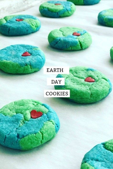 Earth Day Cookies, Baked Dessert, Earth Day Projects, Day Earth, Sistem Solar, Earth Day Crafts, Earth Day Activities, Fundraising Ideas, Bake Sale