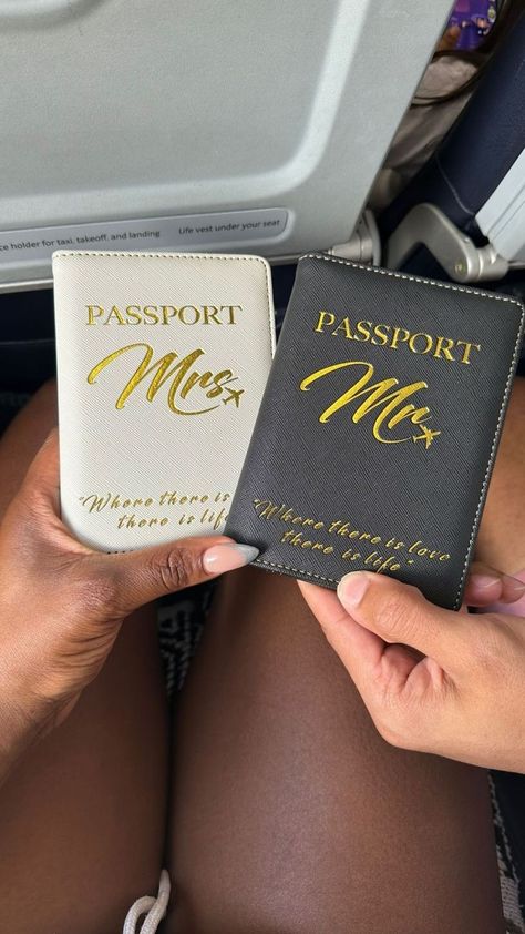 Mr and Mrs Passports. Passport Aesthetic, Vision Board Themes, Passport Travel, Dream Vision Board, Life Vest, Vision Board Inspiration, Mr And Mrs, Couple Aesthetic, Travel Aesthetic