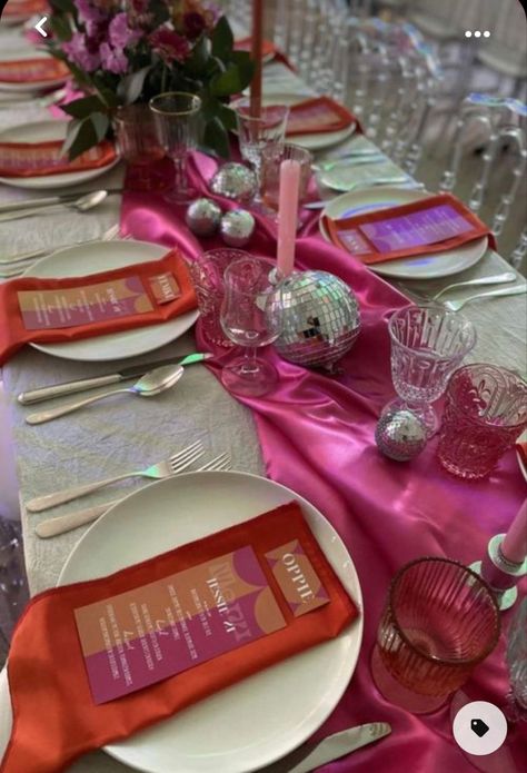 Diner Party, Fest Temaer, Disco Birthday Party, Tafel Decor, Unique Decorations, Disco Theme, Birthday Dinner Party, Silvester Party, 18th Birthday Party