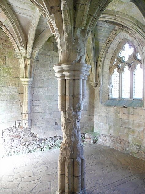 Gothic Column, Gothic Pillar, Gothic Ruins, Abbey Ruins, Gothic Style Architecture, Gothic Setting, Gothic Arch, Arcology, English Architecture