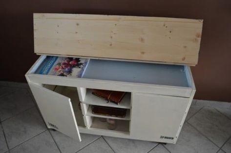 Trofast Doors, Trofast Makeover, Trofast Shelves, Built In Dining Room Seating, How To Decorate A Sideboard, Kids Hangout Room, Storage With Doors, Ikea Trofast Storage, Trofast Ikea