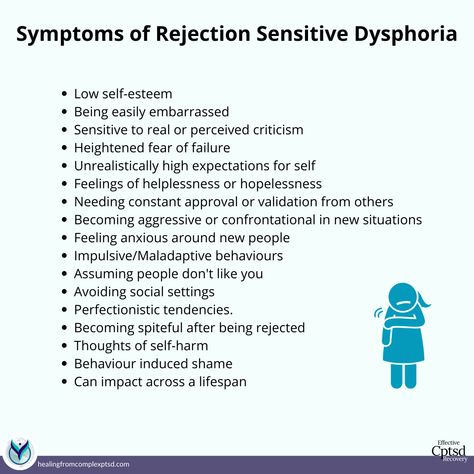 Rejection Sensitive Dysphoria Rejection Sensitive Dysphoria, Therapist Quotes, Fear Of Rejection, Mental Health Facts, Attention Deficit, Behavioral Health, Coping Strategies, Mental And Emotional Health, Health Facts