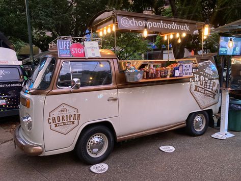 Vw Food Truck Ideas, Volkswagen Bus Coffee Shop, Vw Van Food Truck, Vw Bus Food Truck, Food Truck Cafe, Coffee Shop Truck, Volkswagen Food Truck, Vw Food Truck, Cafe Food Truck