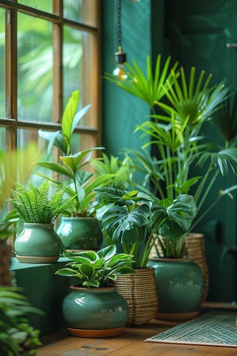 Step Display: Place pots on the steps of a porch or patio to create a cascading effect with flowers. Corner Accents: Use large flower pots to fill empty corners of your outdoor patio or garden. Suggested #Tags: #DIYFlowerPots #OutdoorPlanters #UpcycledPlanters #LargeFlowerPots #GardenDecor #RusticGardenIdeas Passage Decoration, Step Display, Indoor Plant Ideas, Low Light Indoor Plants, Large Flower Pots, Balcony Plants, Diy Flower Pots, Flower Pots Outdoor, Best Indoor Plants