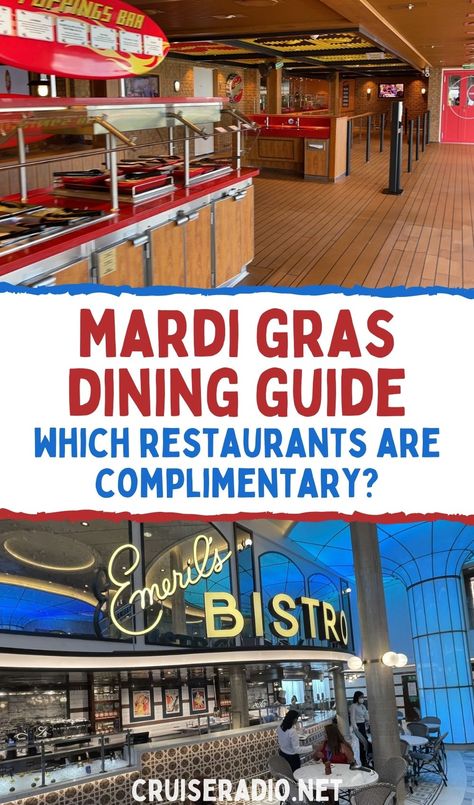 Carnival Cruise Tips, Hawaii Trip Planning, Carnival Horizon, Carnival Ships, Main Dining Room, Carnival Cruise Ships, Cruise Food, Mardi Gras Food, Cruise Essentials