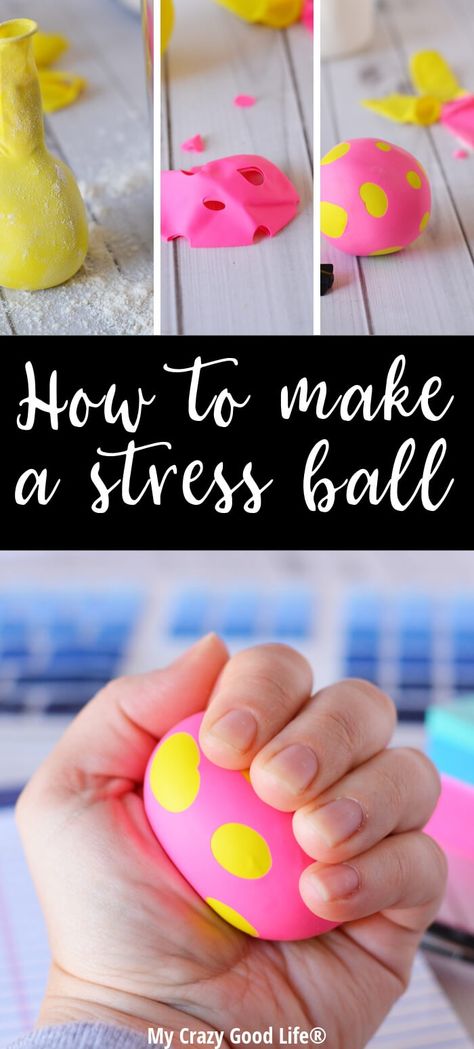 I've wondered for a while how to make a stress ball with a homemade balloon and I love this simple and easy technique. It's an easy craft for kids, and using a homemade stress ball is a great way to be mindful of our emotions. This DIY balloon stress ball is an easy activity. Ballon Crafts, Crafts For Kids Easy Diy, Diy Ballon, Diy Stressball, Easy Craft For Kids, Crafts For Kids Easy, Balloon Crafts, Diy Art Projects, Easy Diy Gifts