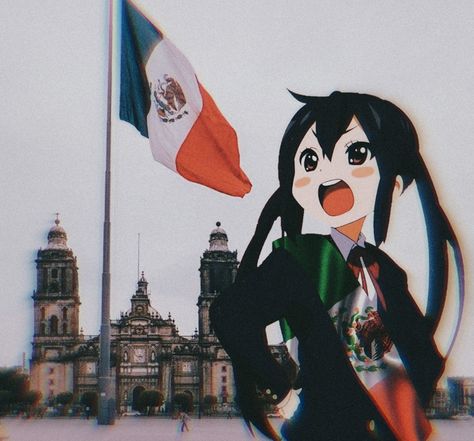 Mexican Anime Characters, Anime Mexican, Anime Mexico, Azusa Nakano, Tf2 Memes, Mexican Memes, Anime Character Names, Pokemon Gif, Cool Anime Pictures