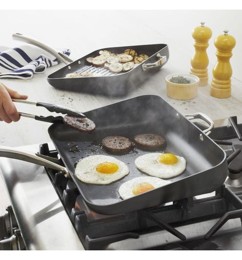 Best Griddle, Stove Top Griddle, Pancake Griddle, Kitchen Tech, Cooking Gadgets, Breakfast Items, Cooking On The Grill, How To Make Breakfast, Williams Sonoma