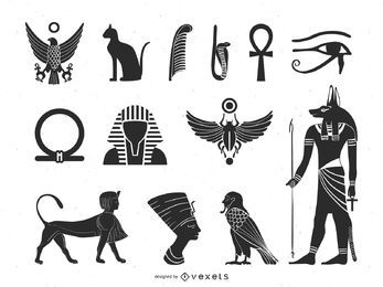 Egyptian Ancient Culture Element Pack Hieroglyphics Tattoo, Mythical Gods, Eye In The Sky, Egypt Concept Art, Egypt Tattoo, Bull Tattoos, God Tattoos, Ancient Egyptian Gods, Ancient Egypt Art