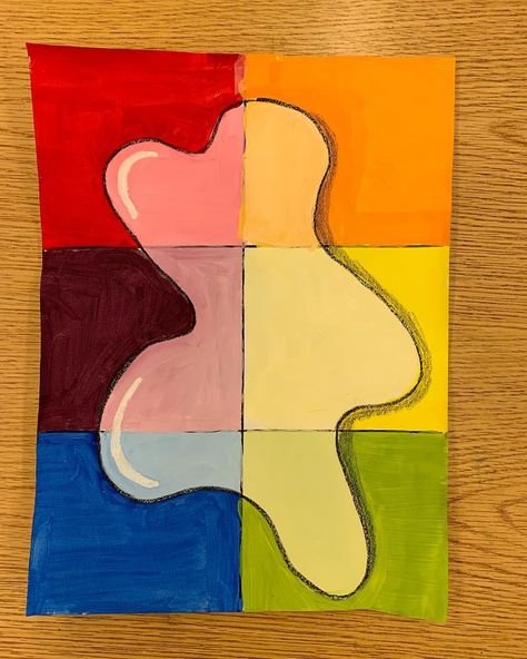 Here’s a little more info on the Paint Spill project that I do with 2nd grade. I photocopy a grid and each student draws a spill shape. I… Paint Spill, Art Education Projects, 7th Grade Art, 2nd Grade Art, 6th Grade Art, 4th Grade Art, 5th Grade Art, 3rd Grade Art, Ecole Art