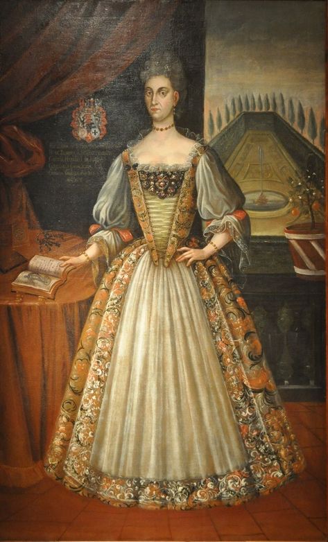 Hungary Fashion, Hungarian Clothing, Hungarian Fashion, Elizabeth Bathory, Victorian Portraits, Rococo Fashion, Court Dresses, Historical Women, European Dress